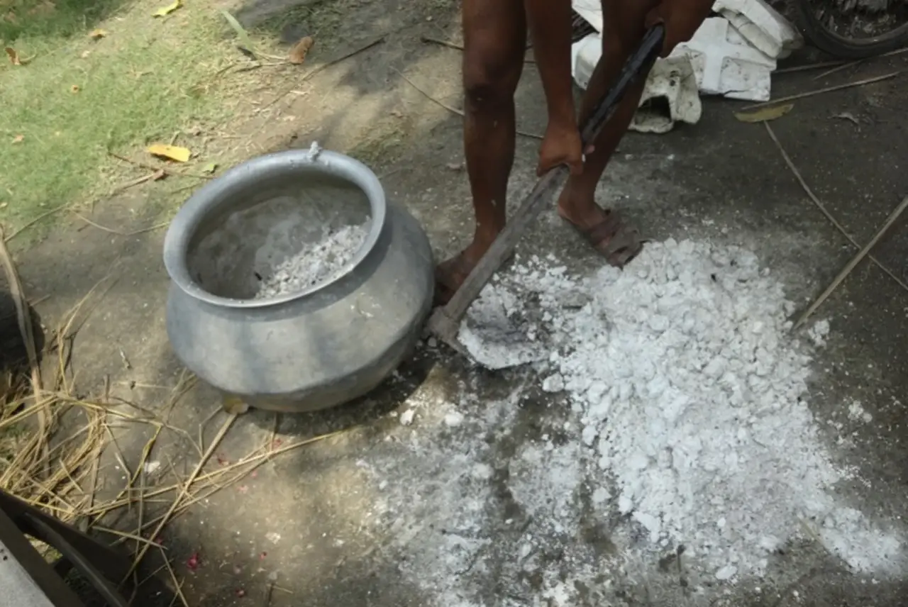 Preparation of lime