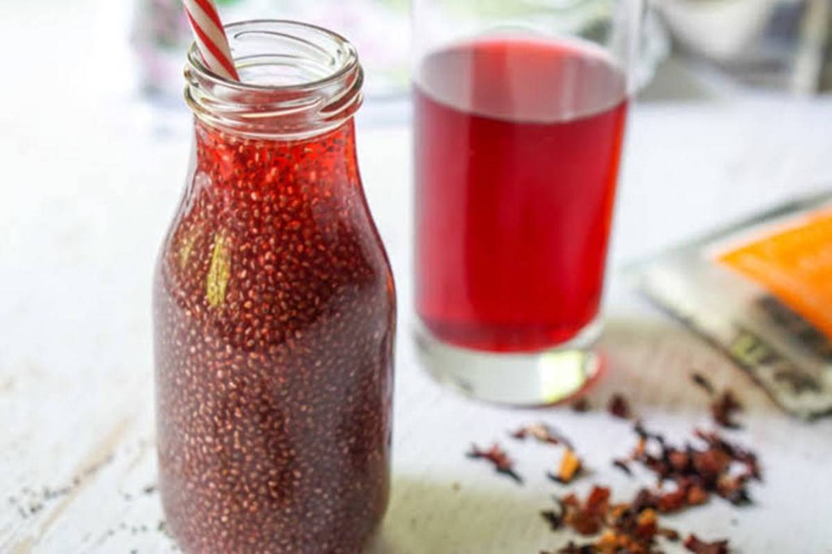Delicious Drink of Chia Seeds