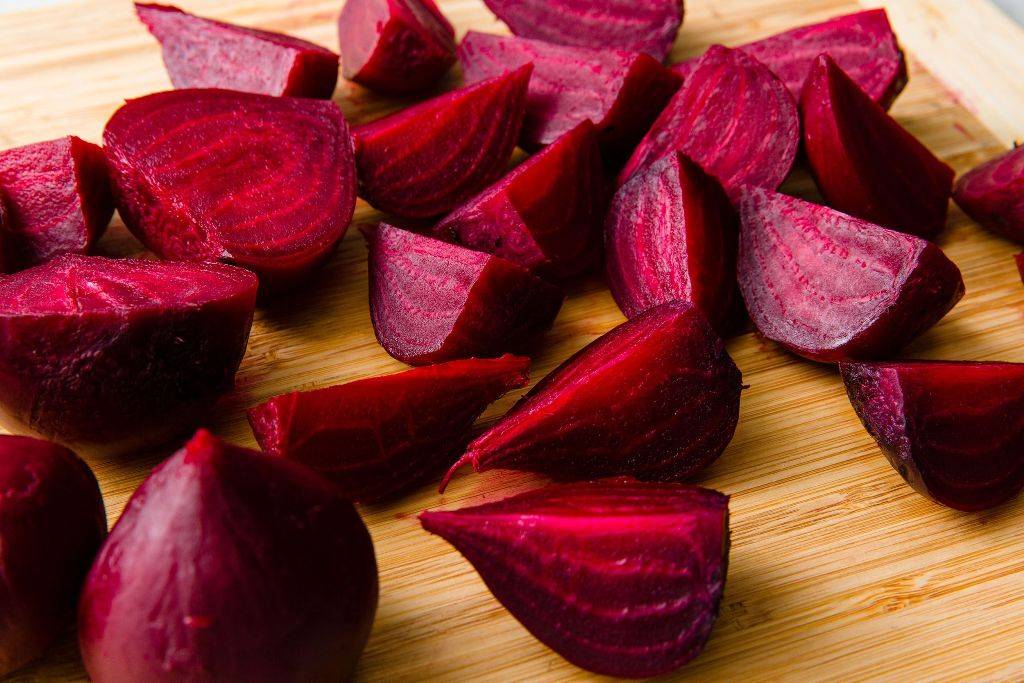 Slices of Beetroot