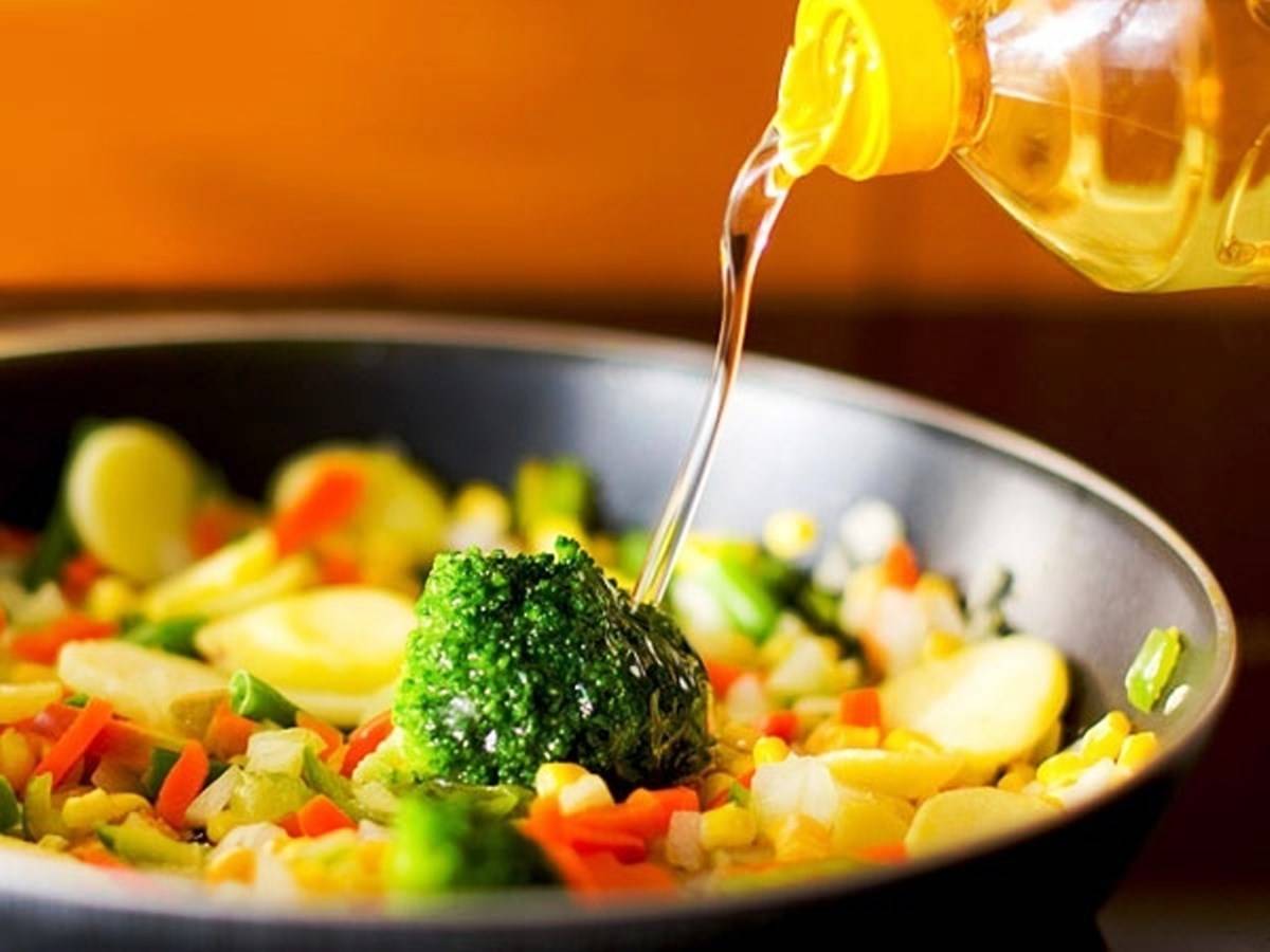 Healthy Food Cooked in Healthy Oil