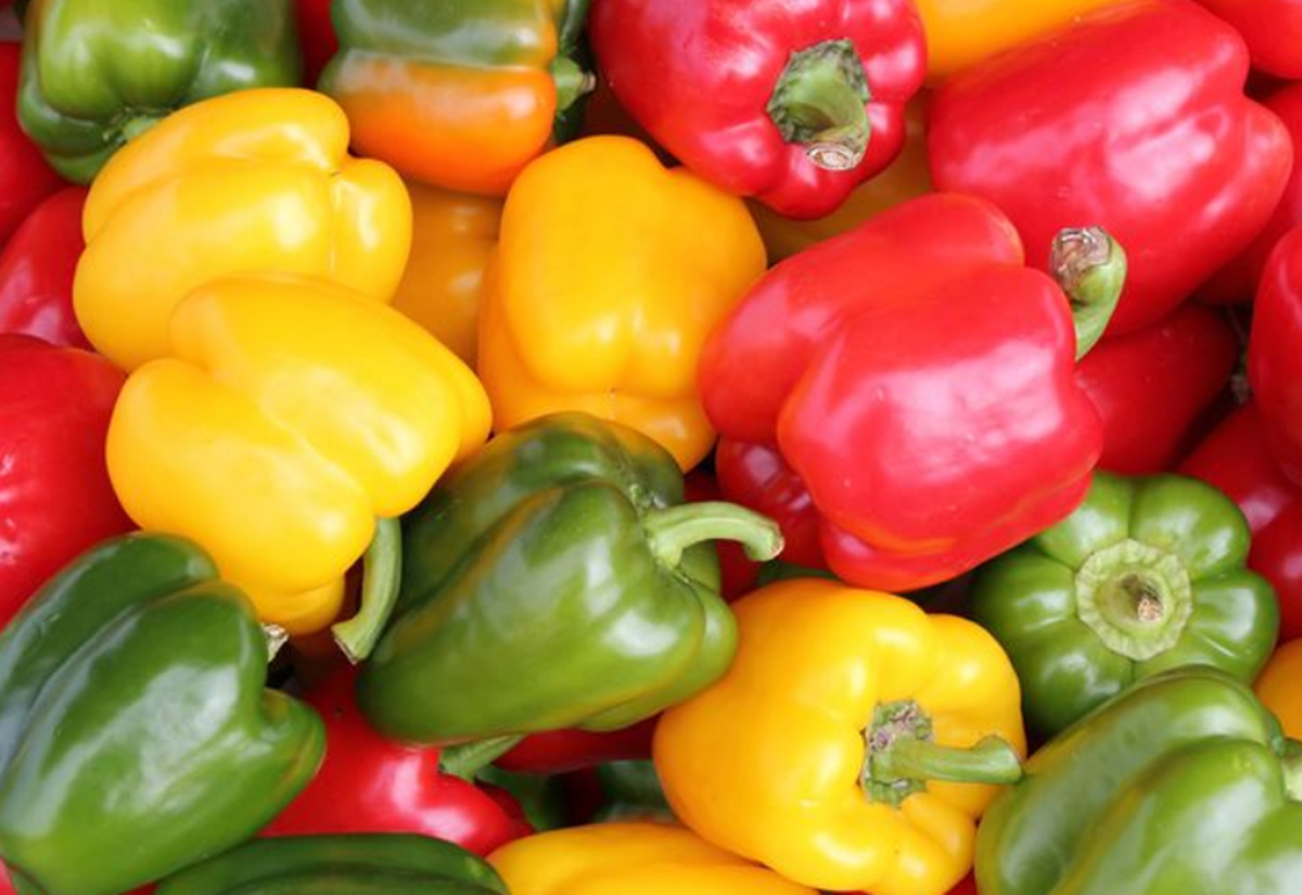 Yellow and Red Bell Peppers