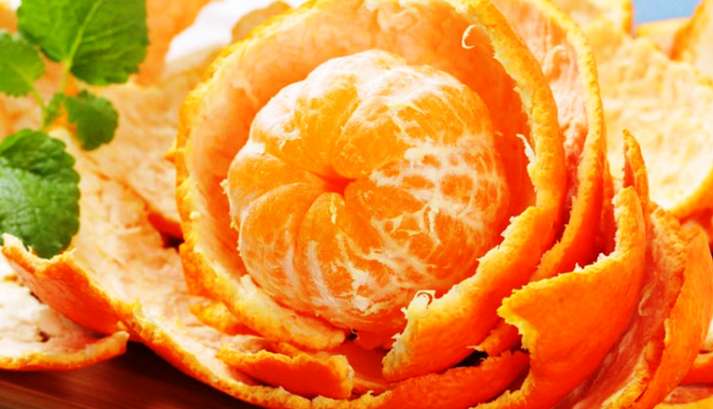 orange peels