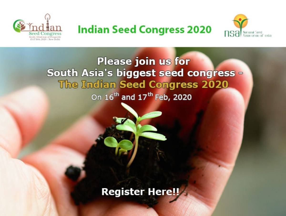 Indian Seed Congress 2020 Here’s the List of Speakers and Topics