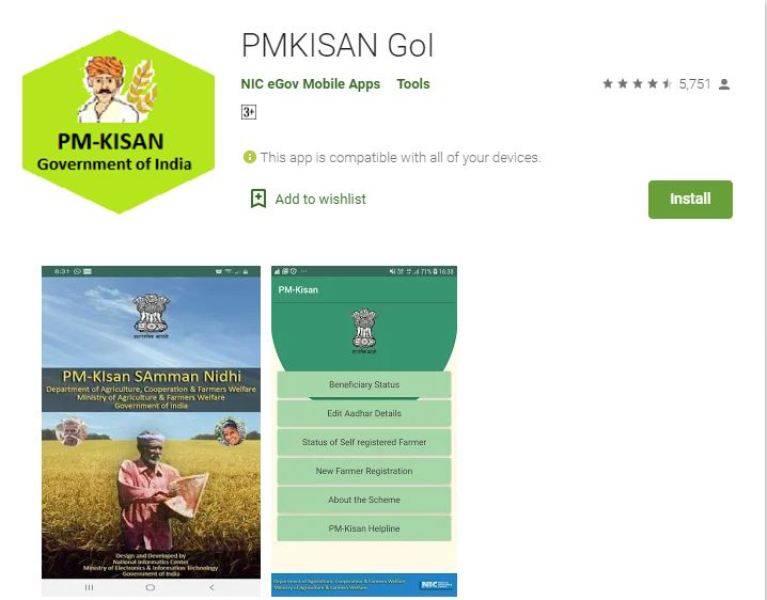 Pm Kisan Mobile App How To Register Check Beneficiary Status List Installment Details In Mobile