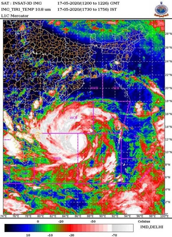 Weather Alert! Cyclone Warning for West Bengal & North Odisha Coasts