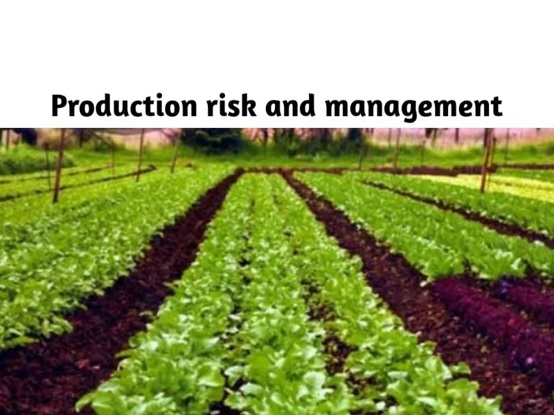 Production Risks faced by Farmers in Agriculture and How to Manage Them - Krishi Jagran