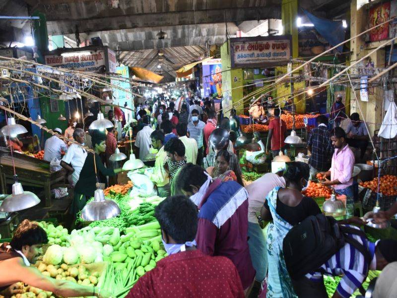 Vegetables market