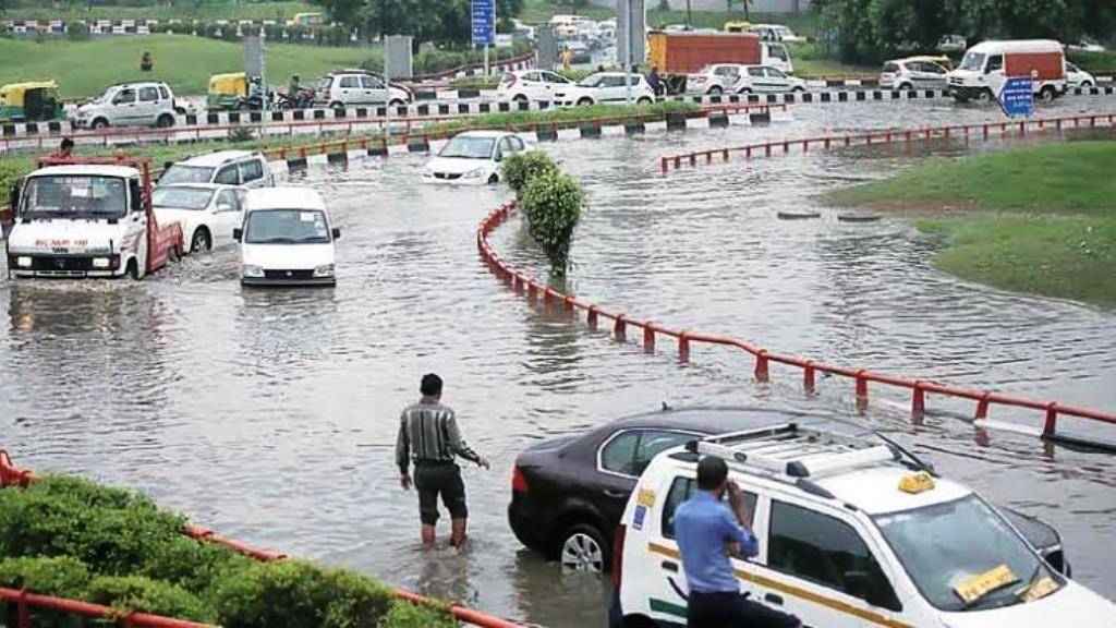 delhi rain