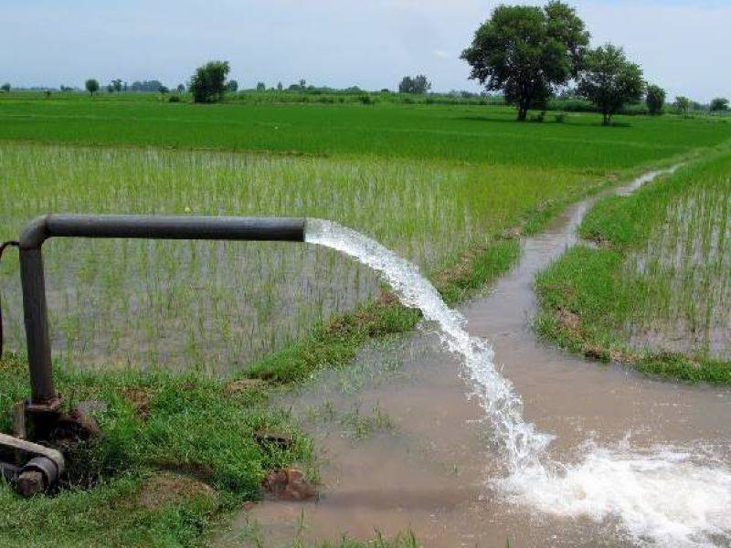 tube well water