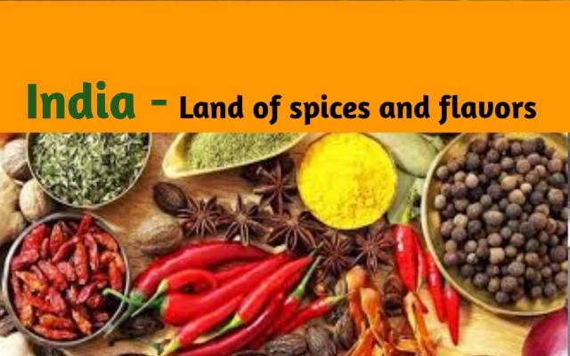 essay on india the land of spice and flavour