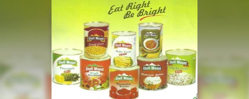 Canned Food Products made by Fruit and Vegetable Processing Unit