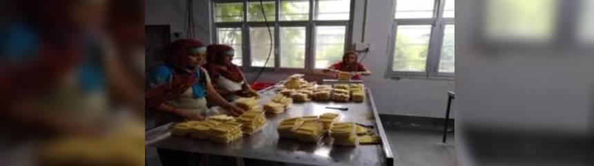 packing of baby Corn for Export in pack House