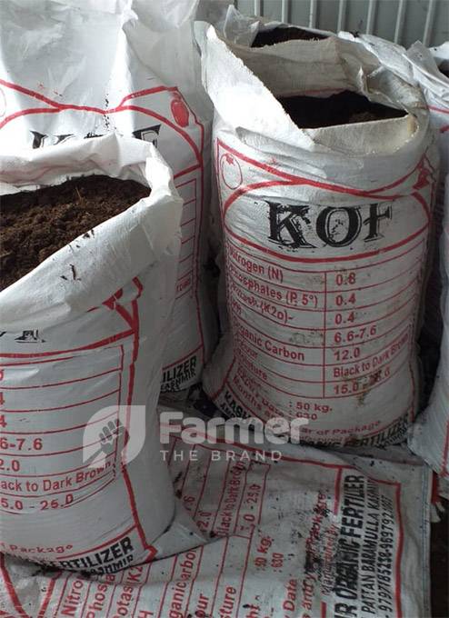 Rich and friable vermicompost