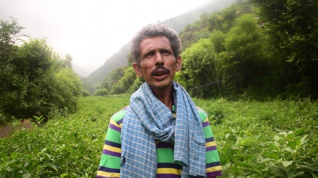 Bhopal Singh In The Field