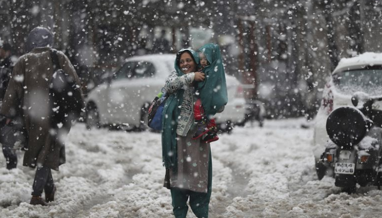 snowfall india