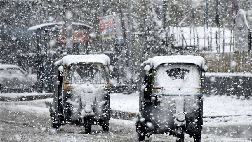 Snowfall in Jammu and Kashmir