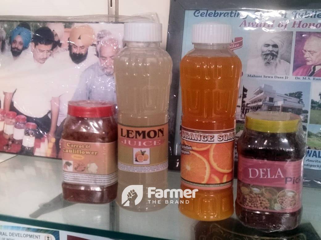 Different fruit juices produced by Rekha Sharma