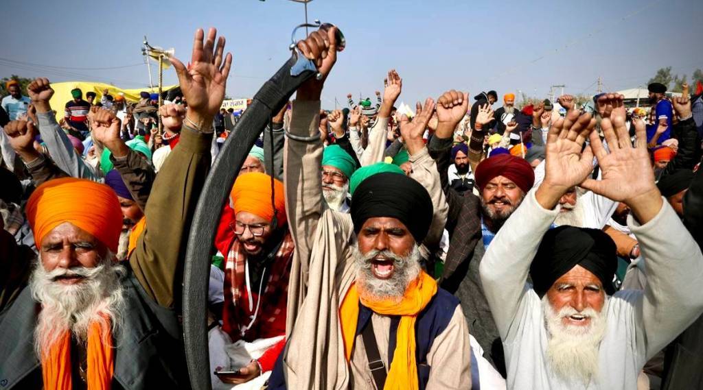 Farmers Protesting at Delhi Border