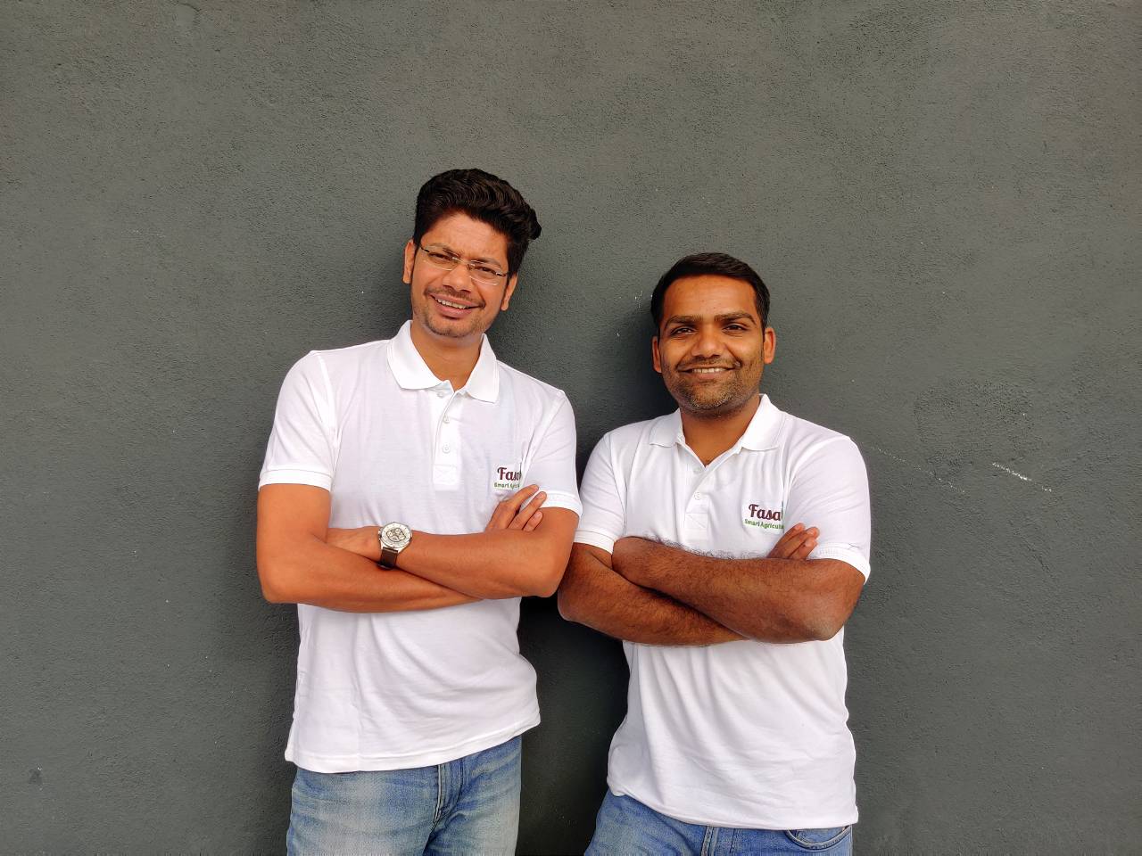 Ananda Verma and Shailendra Tiwari, the founder of Fasal, Agritech startup