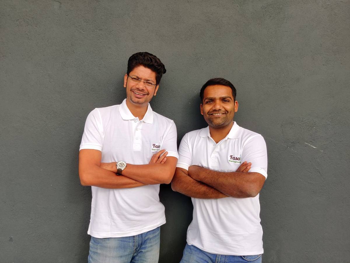 Ananda Verma and Shailendra Tiwari, the founder of Fasal, Agritech startup