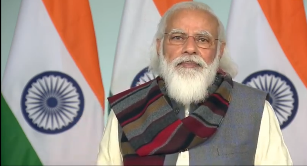 PM Modi Addressed Madhya Pradesh Farmers