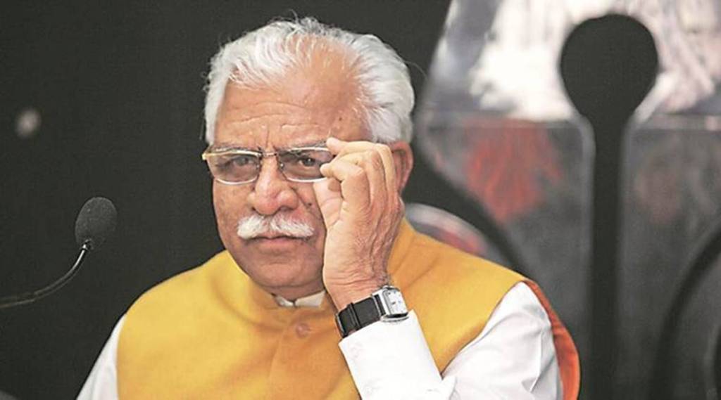 Haryana CM Manoharlal Khattar