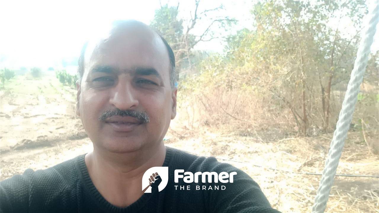 Sudhanshu Suresh Godbole at his farm