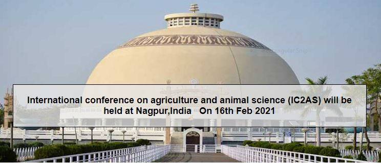 International conference on agriculture and animal science (IC2AS)