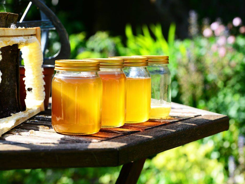 Sweet homemade honey