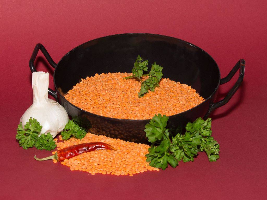 Masoor dal or Red lentils