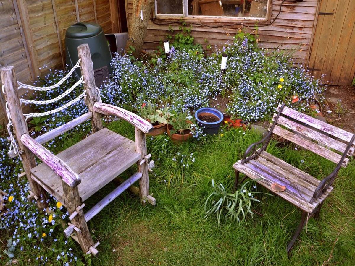 Use your small garden space intelligently