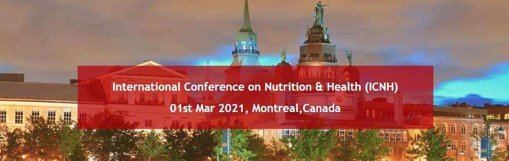 International Conference on Nutrition & Health (ICNH)