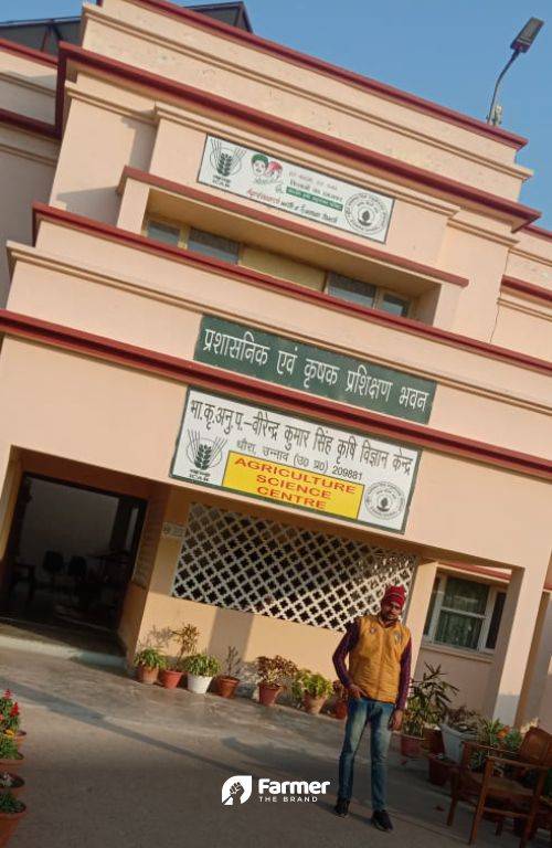 Jaynendra at training Centre