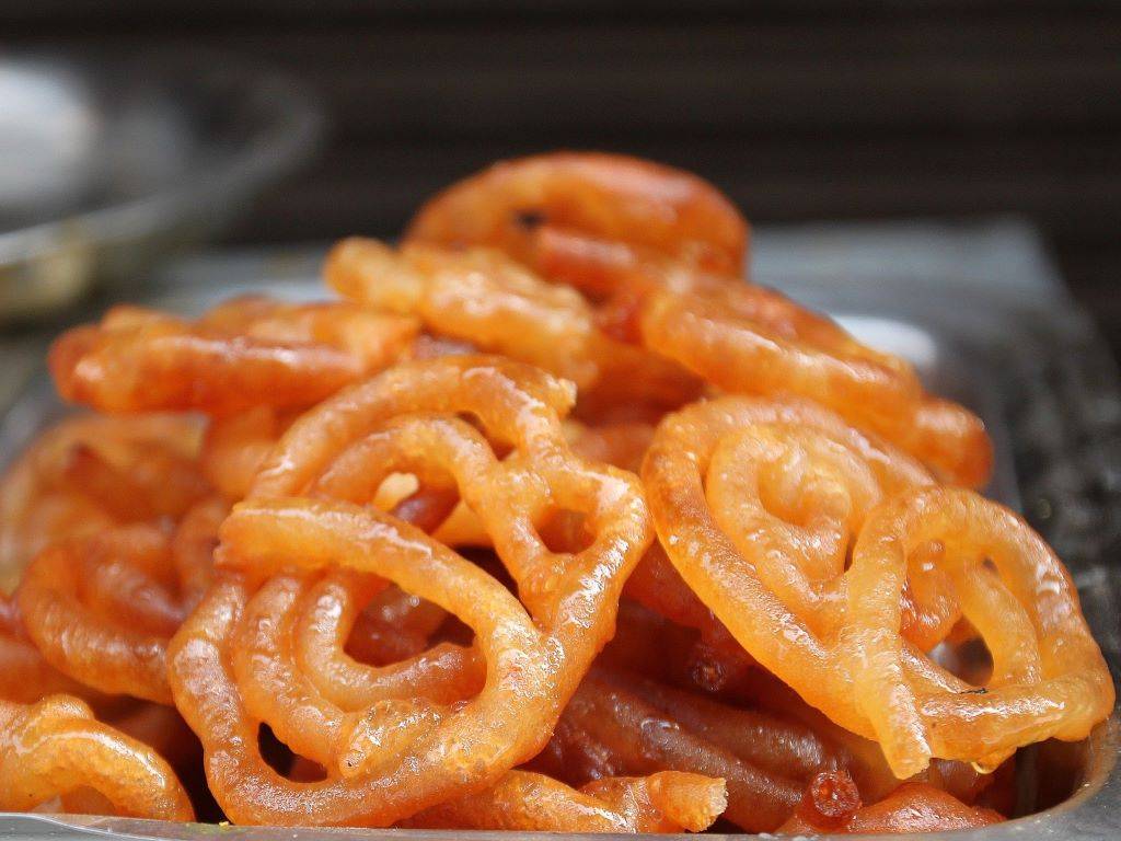 Popular Indian sweet jalebi