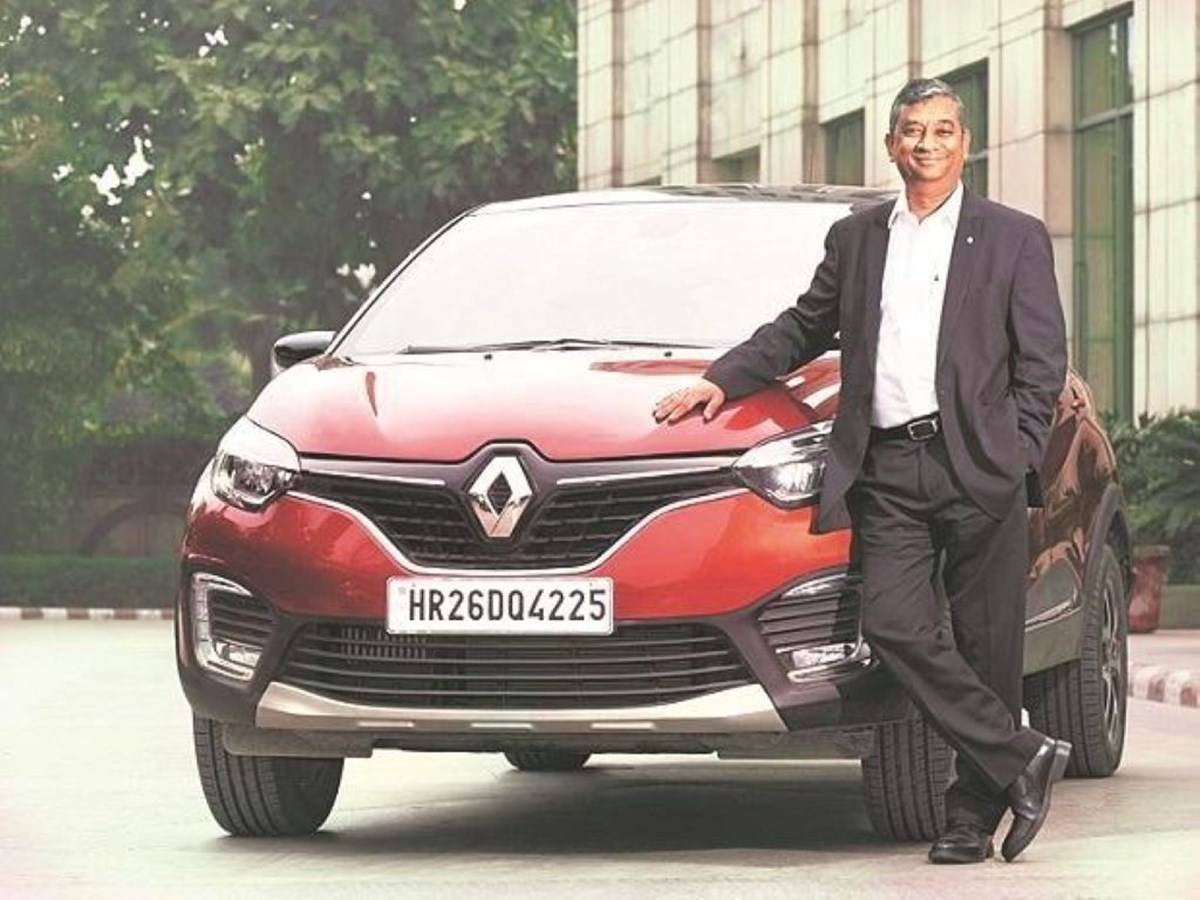 Country CEO & MD of Renault India Operations Venkatram Mamillapalle (source Business Standard)
