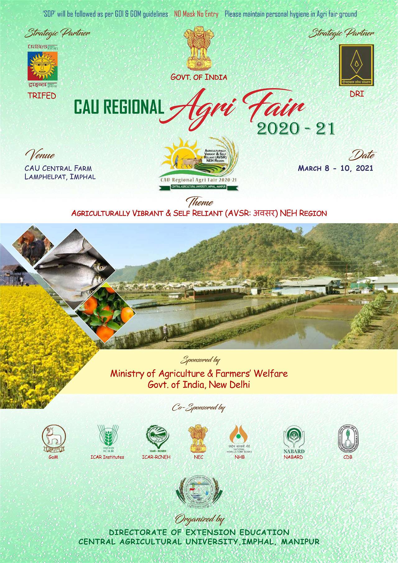 CAU REGIONAL Agri Fair 2020-21