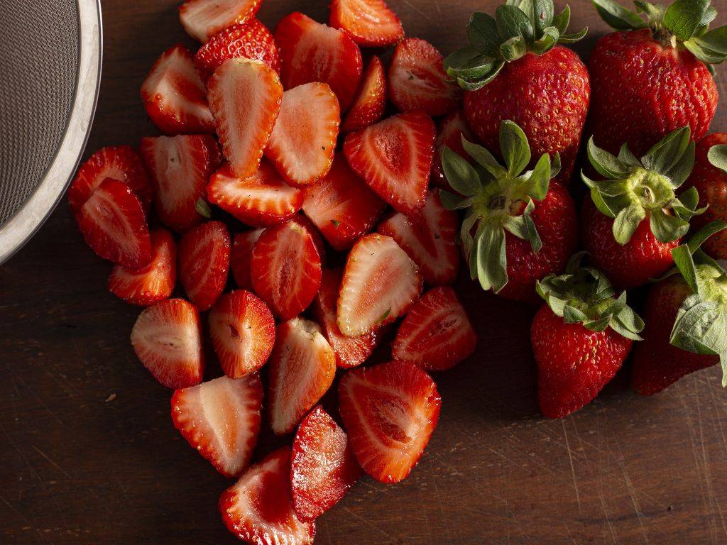 Fresh strawberries