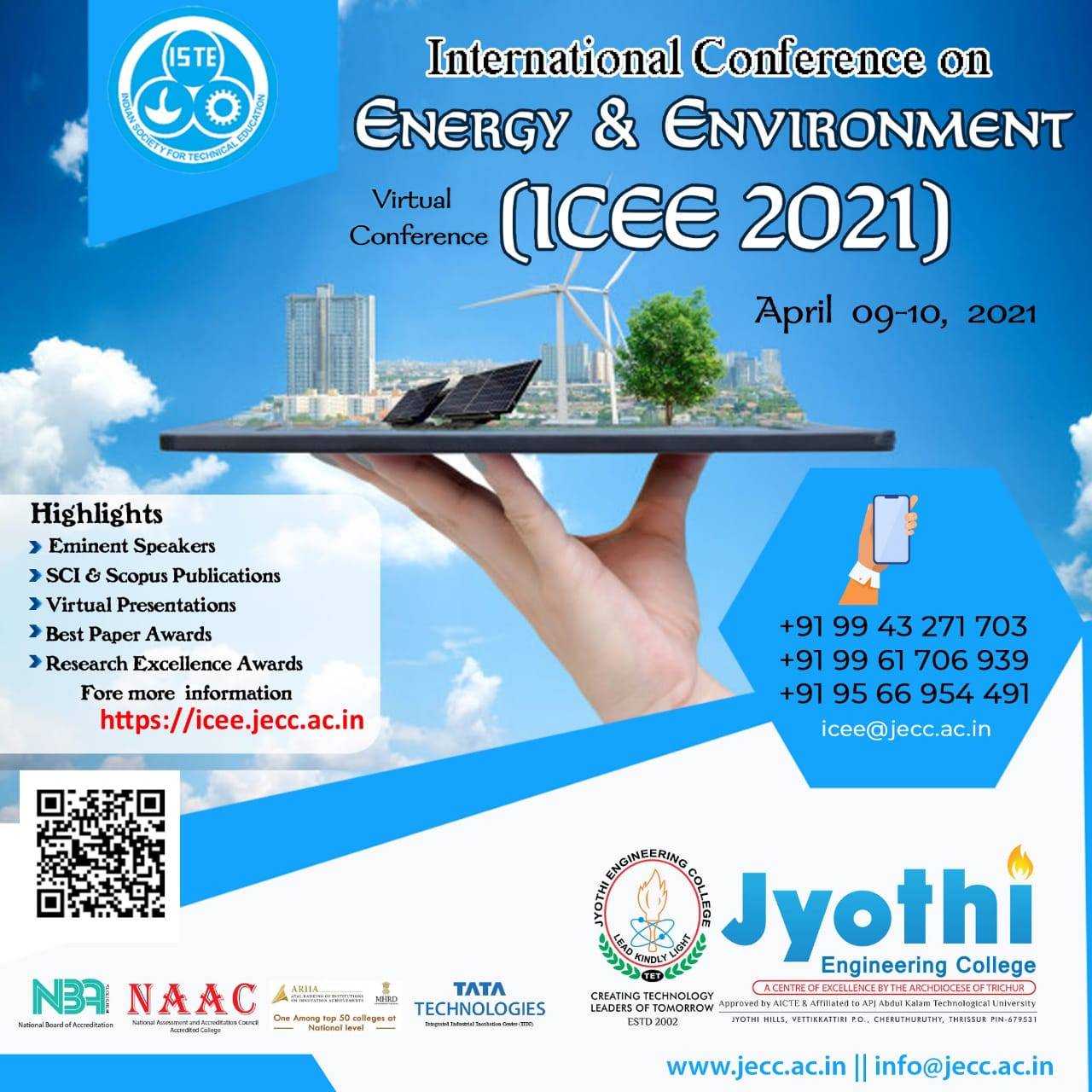 International Conference on Energy and Environment