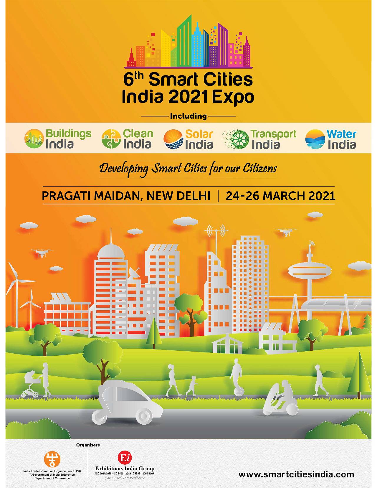 6th Smart Cities India 2021 Expo