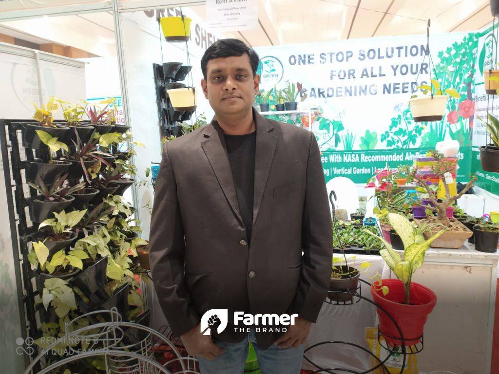 Abhijeet and his plants