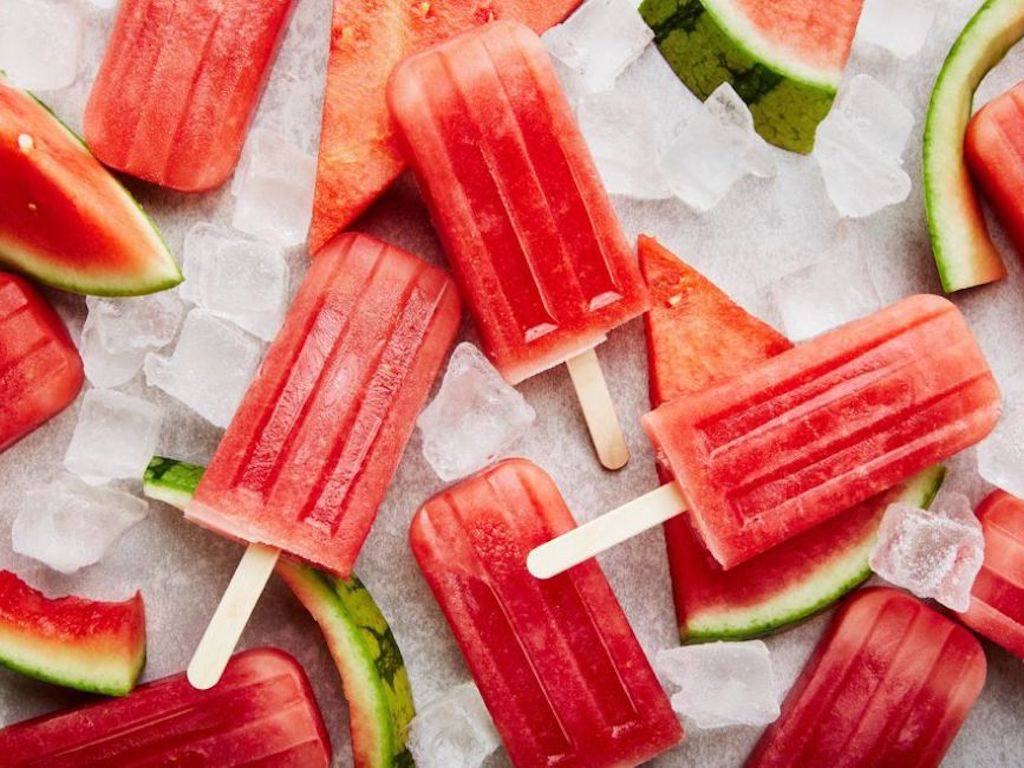 Watermelon Popsicles