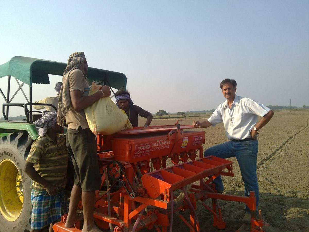 Seed Drill Modification