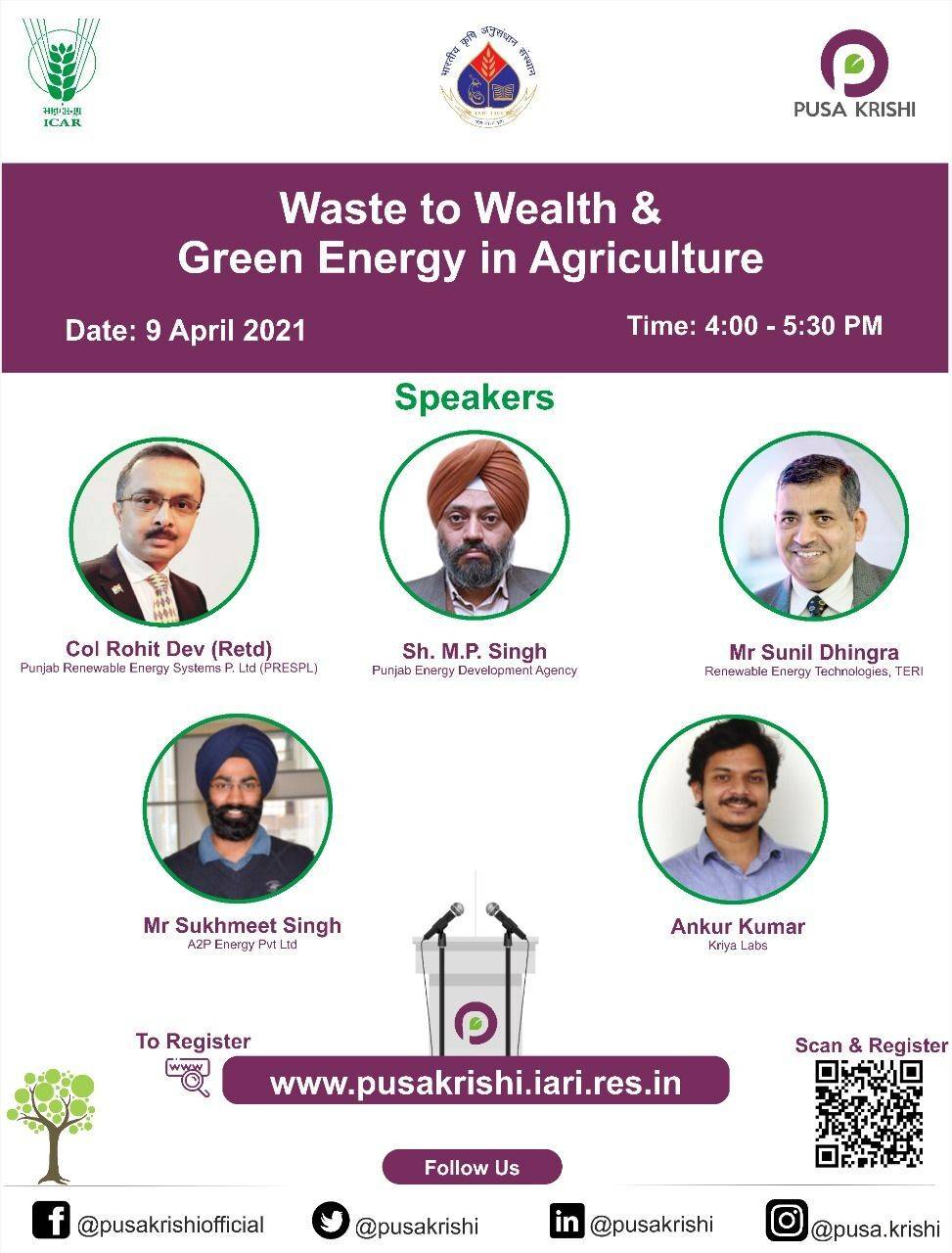 Agri India Meet 9: Waste to Wealth and Green Energy in Agriculture