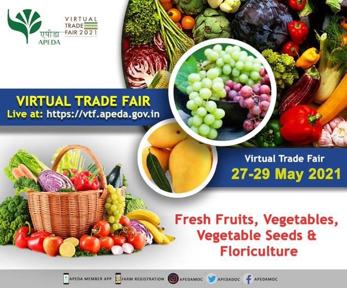 Virtual Trade Fair: India Fruits, Vegetables & Floriculture Show