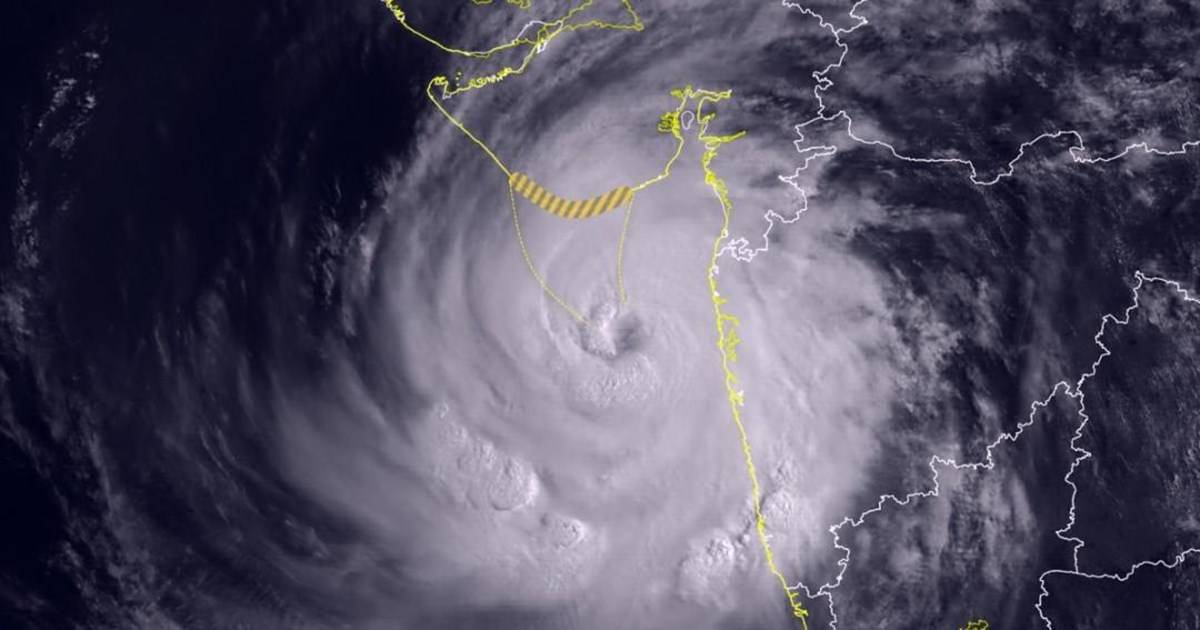 Cyclone Tauktae in Gujarat (Source Cyclone Ocean Indian)