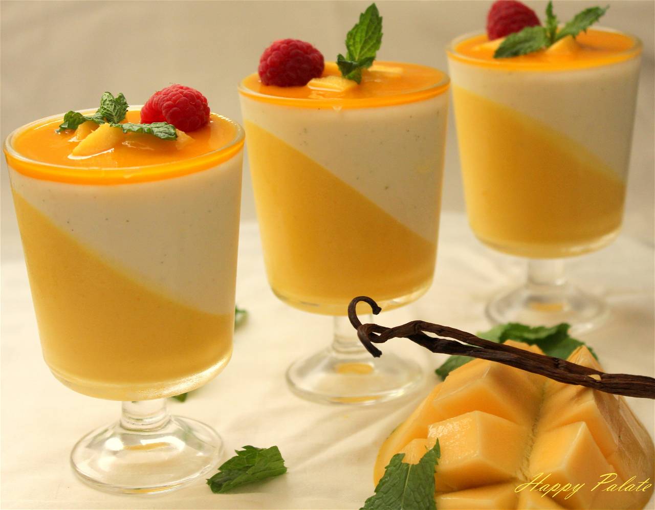 Mango with curd