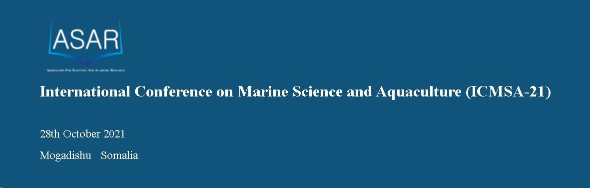 International Conference on Marine Science and Aquaculture