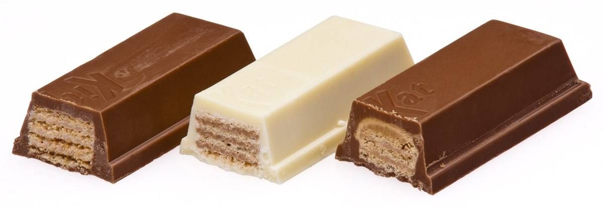 Nestle's Kitkat chocolate pieces