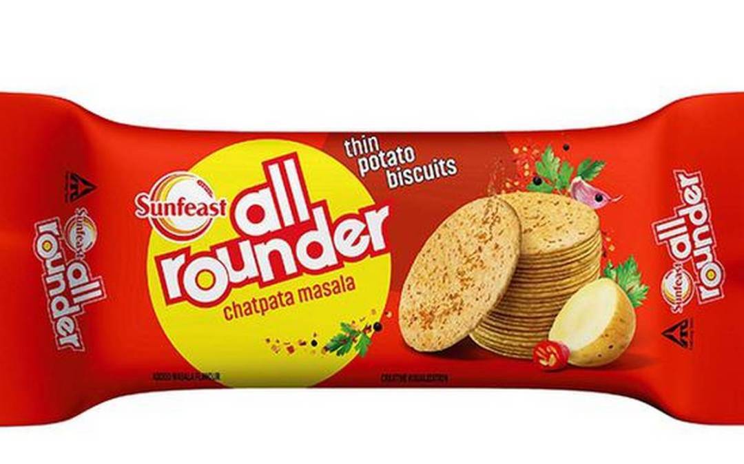 Sunfeast All Rounder - new potato biscuit by Indian company ITC