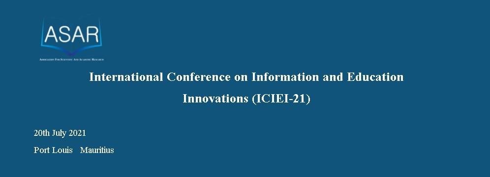 International Conference on Information and Education Innovations